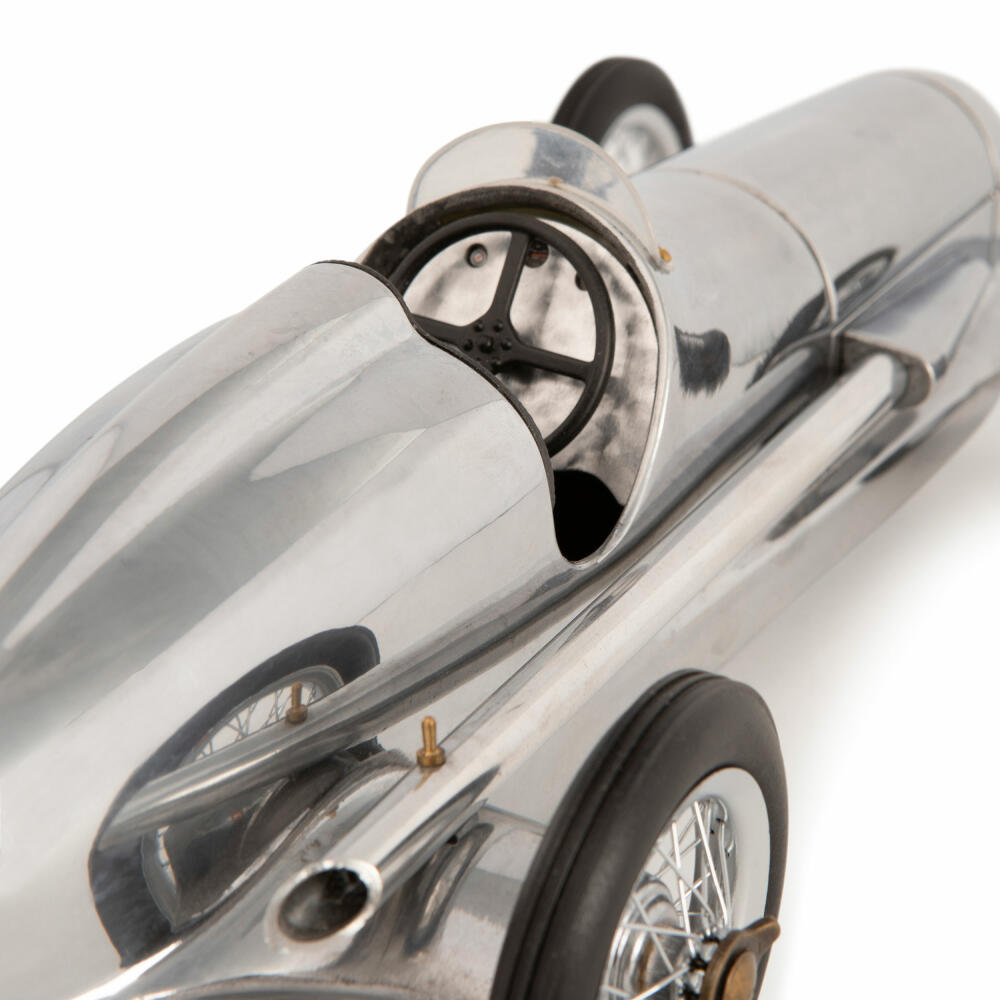 Authentic Models Modellauto Silberpfeil, Rennwagen, Aluminium, Kunstleder, PC014