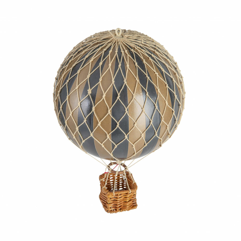 Authentic Models Hanging Decoration Travels Light Gold Black, Balloon, Plastic / Paper, AP161GK