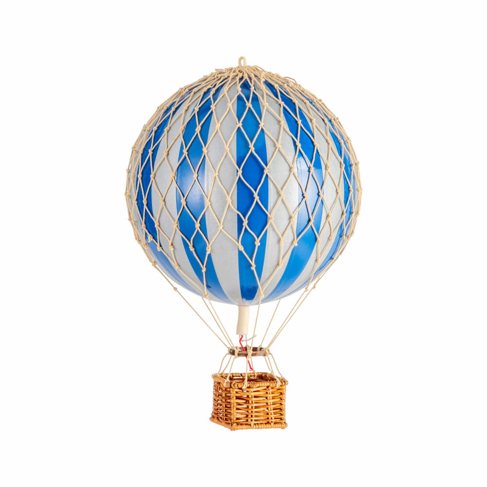 Authentic Models Hanging Decoration Travels Light Silver Blue, Balloon, Plastic / Paper, AP161SB