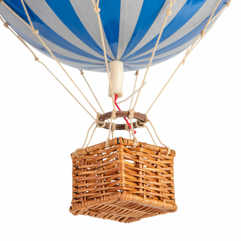 Authentic Models Hanging Decoration Travels Light Silver Blue, Balloon, Plastic / Paper, AP161SB