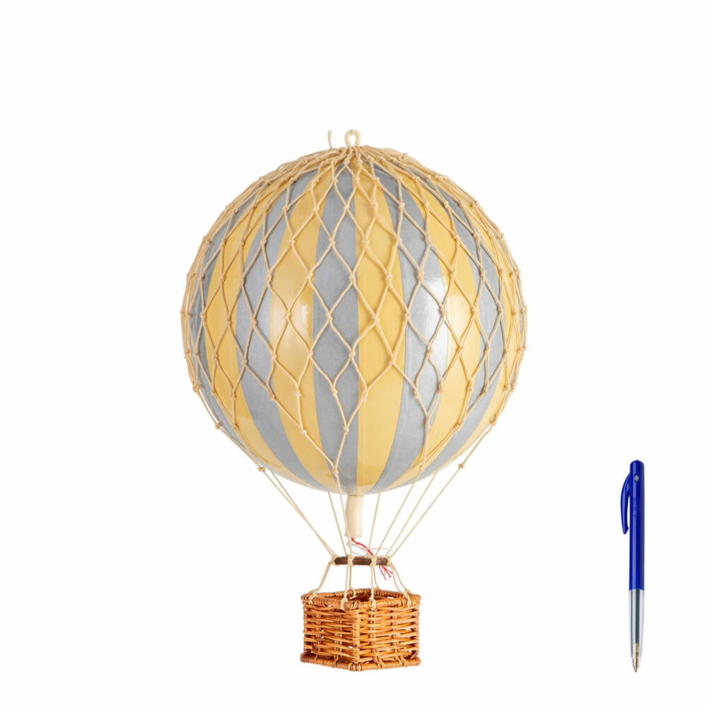 Authentic Models Hanging Decoration Travels Light Silver Ivory, Balloon, Plastic / Paper, AP161SI