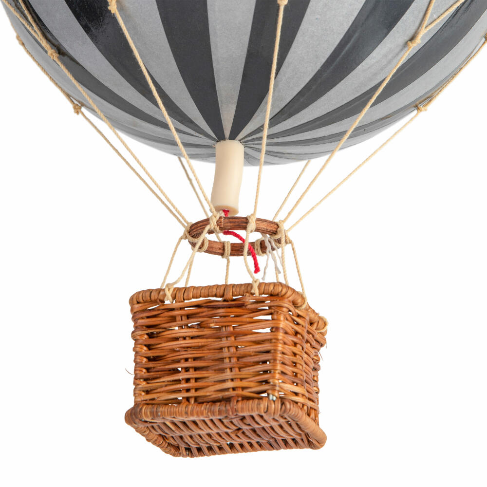 Authentic Models Hanging Decoration Travels Light Silver Black, Balloon, Plastic / Paper, AP161SK