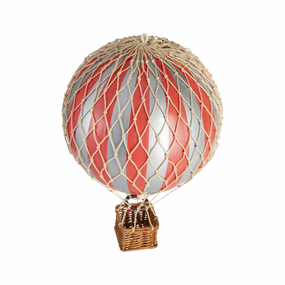 Authentic Models Hängedekoration Travels Light Silver Red, Ballon, Kunststoff / Papier, AP161SR