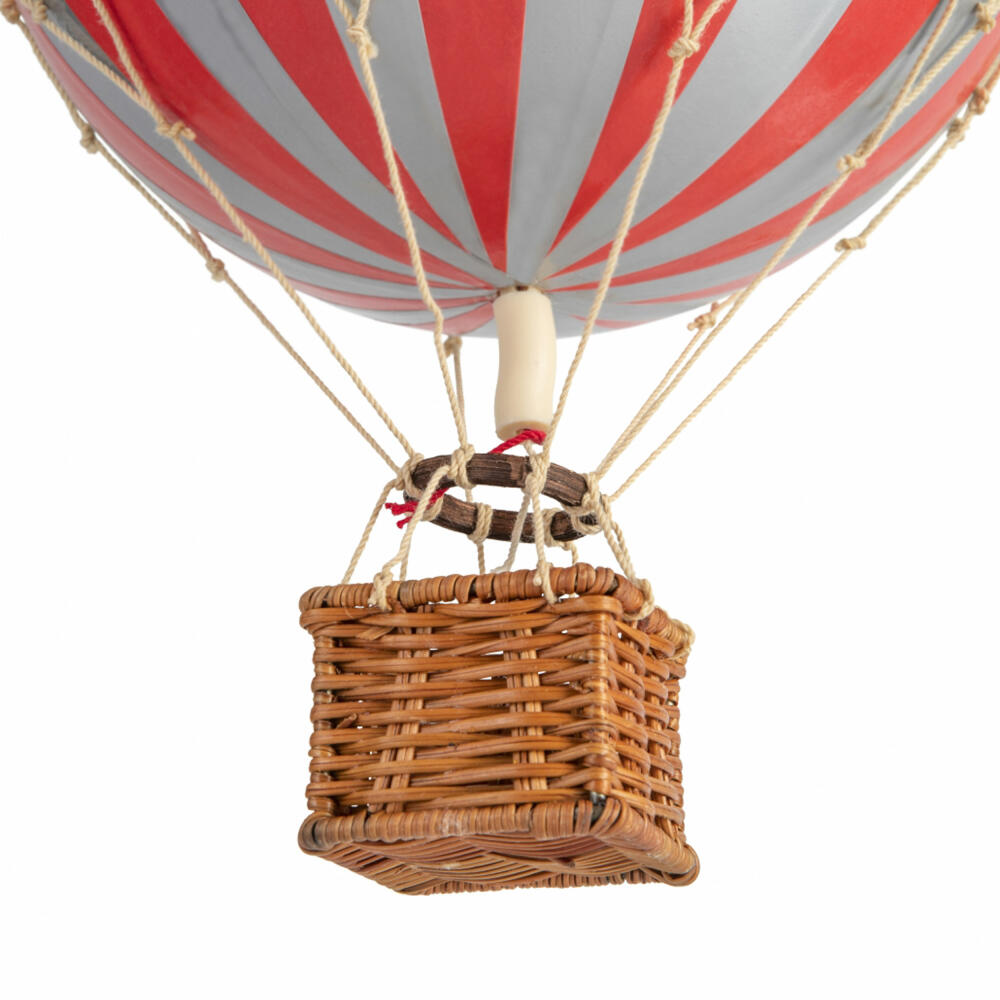 Authentic Models Hängedekoration Travels Light Silver Red, Ballon, Kunststoff / Papier, AP161SR