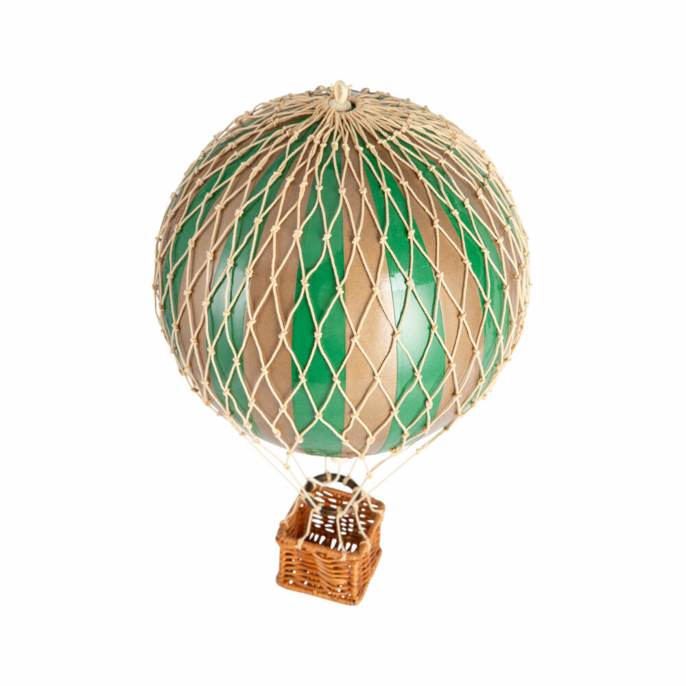Authentic Models Hängedekoration Travels Light Gold Green, Ballon, Kunststoff / Papier, AP161GG