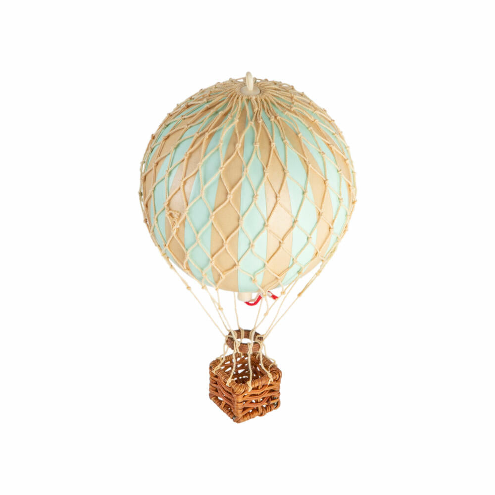 Authentic Models Hängedekoration Floating in the Skies Mint, Ballon, Rattan, Papier, PP-Kunststoff, AP160M