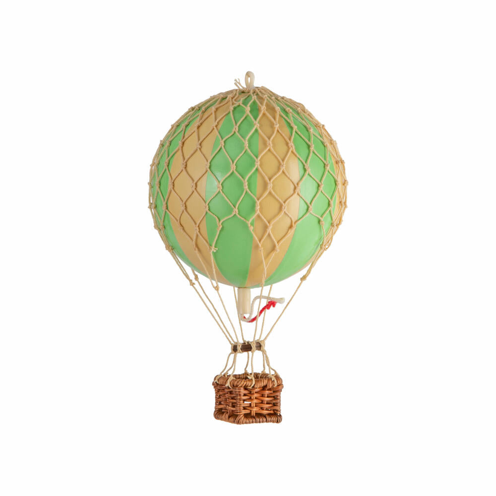 Authentic Models Hängedekoration Floating in the Skies Green Double, Ballon, Rattan / Papier / Kunststoff, AP160DG