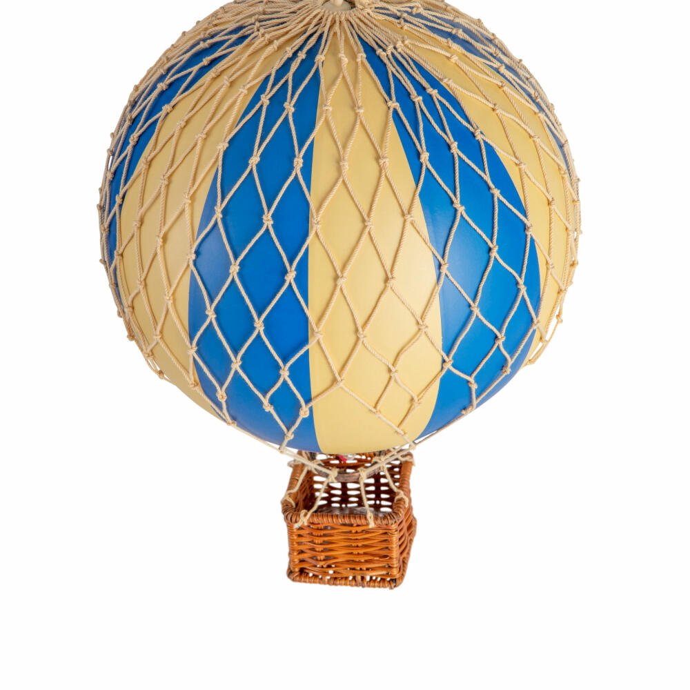 Authentic Models Hängedekoration Travels Light Blue Double, Ballon, Kunststoff / Papier, AP161DB