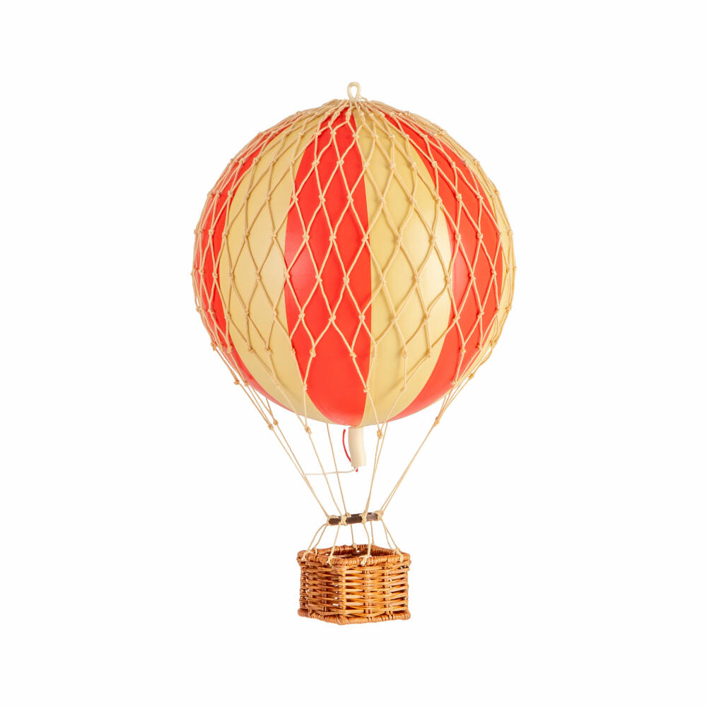 Authentic Models Hängedekoration Travels Light Red Double, Ballon, Kunststoff / Papier, AP161DR