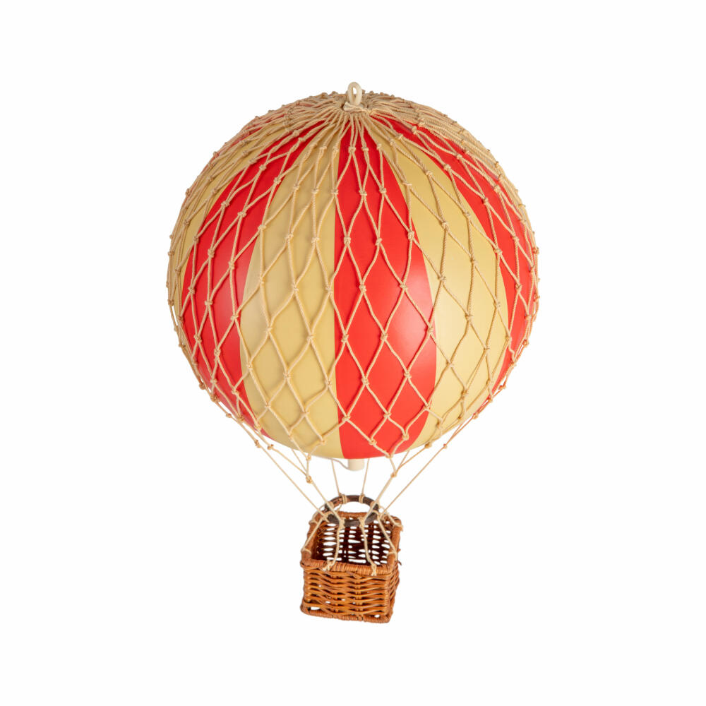 Authentic Models Hängedekoration Travels Light Red Double, Ballon, Kunststoff / Papier, AP161DR