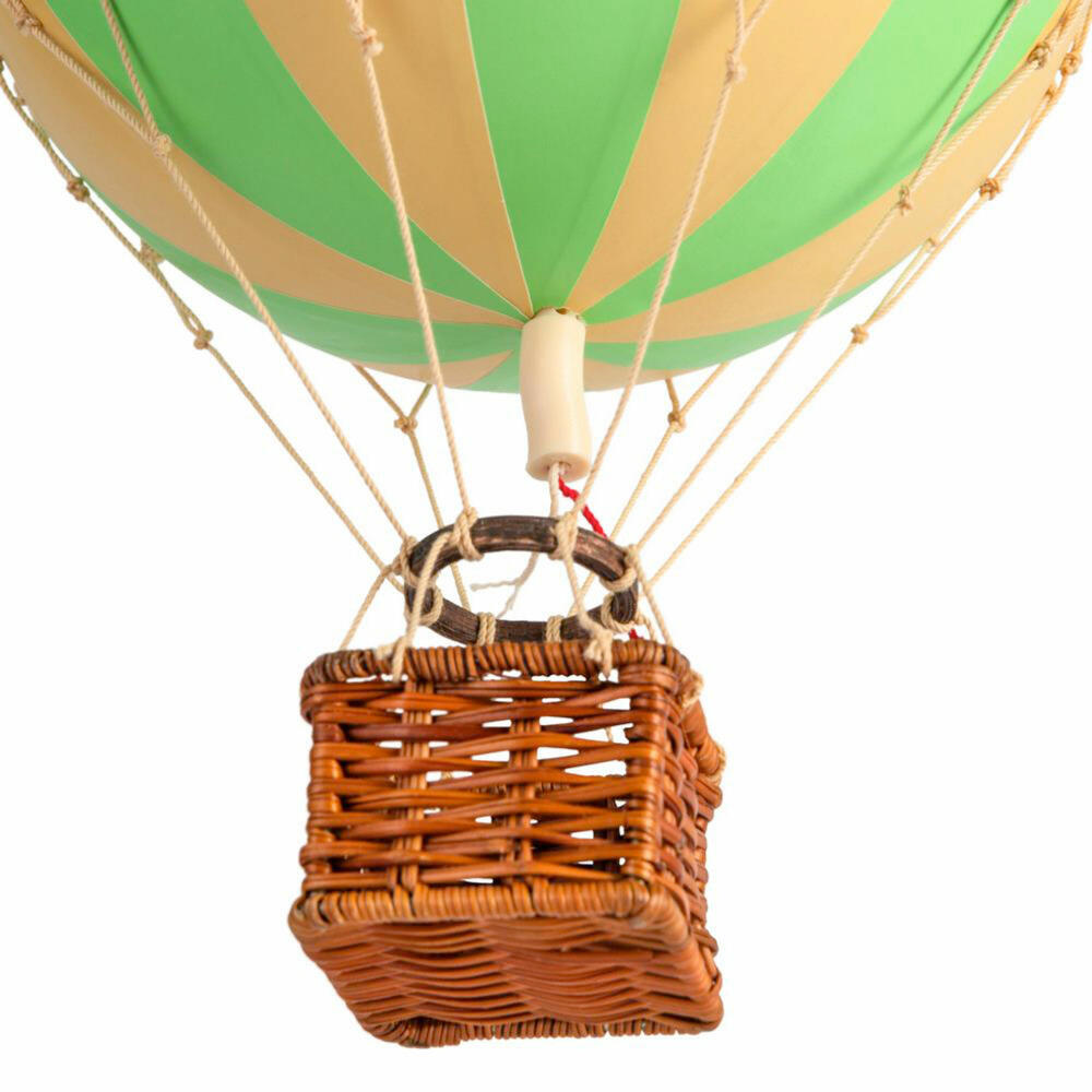 Authentic Models Hanging Decoration Travels Light Green Double, Balloon, Plastic / Paper, AP161DG