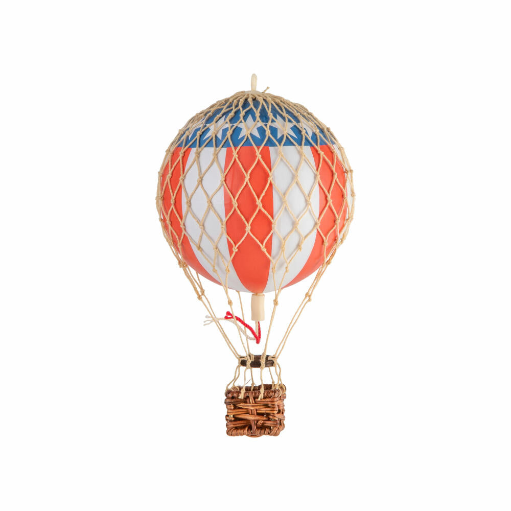 Authentic Models Hängedekoration Floating in the Skies US, Ballon, Rattan / Papier / Kunststoff, AP160US