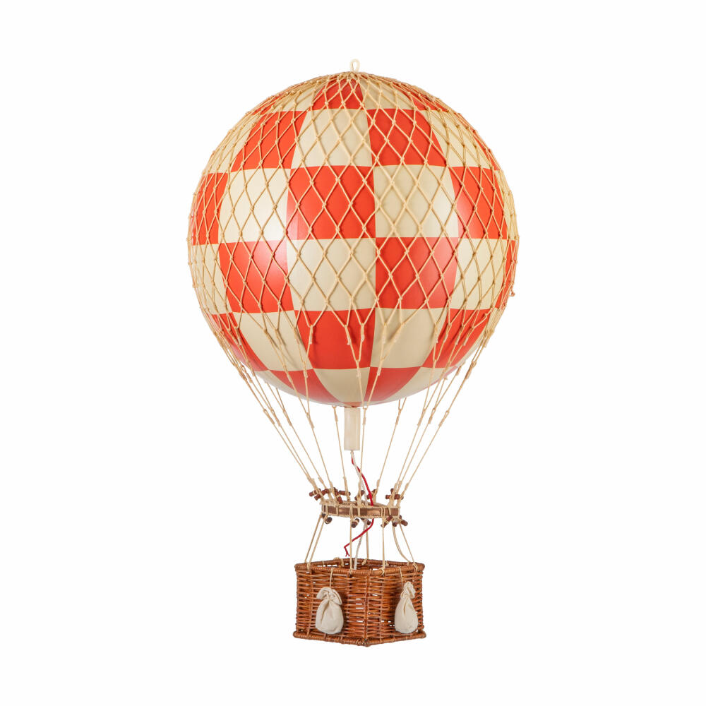 Authentic Models Hanging Decoration Royal Aero Check Red, Balloon, Plastic / Paper, AP163CR