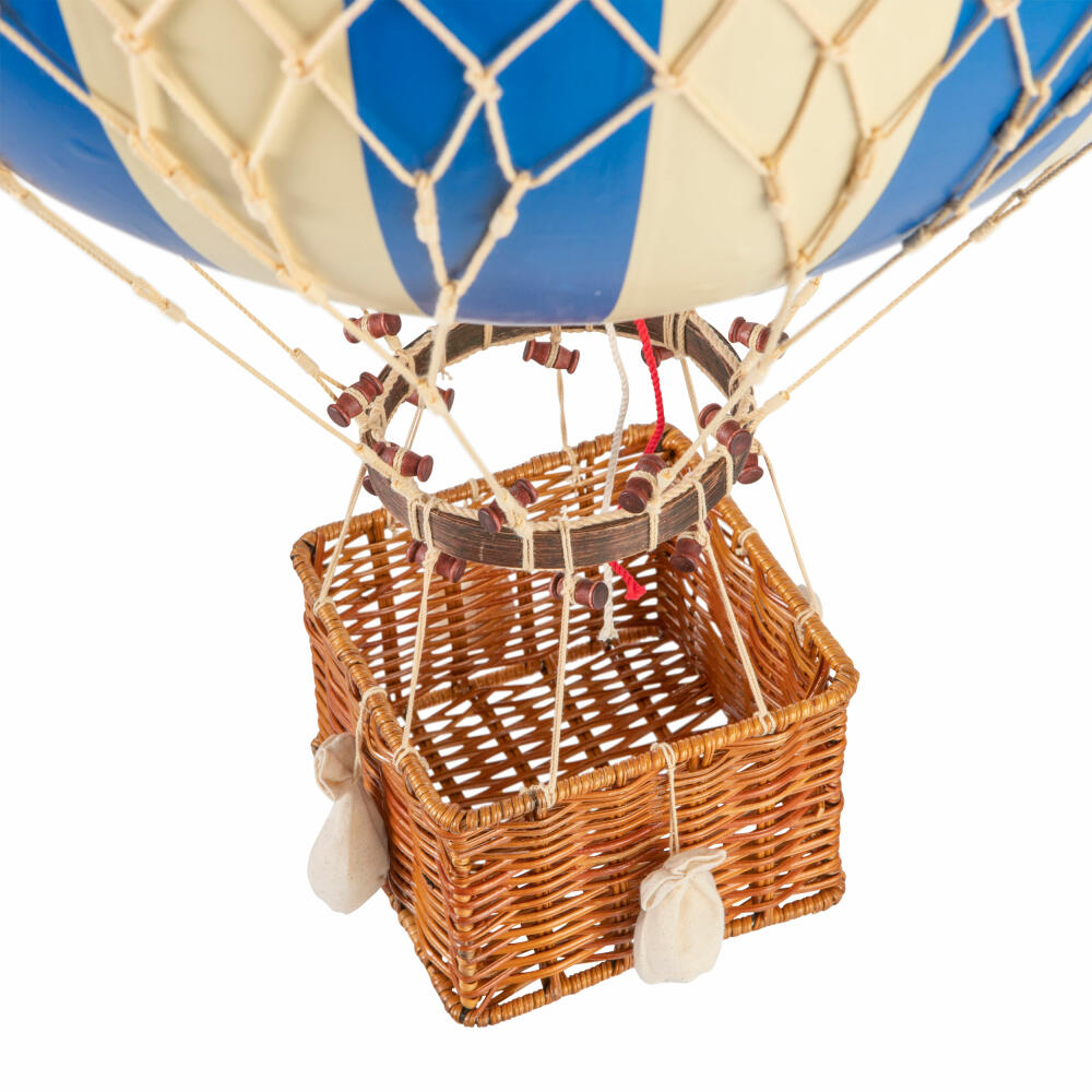 Authentic Models Hängedekoration Jules Verne Blue, Ballon, Kunststoff / Papier, AP168D