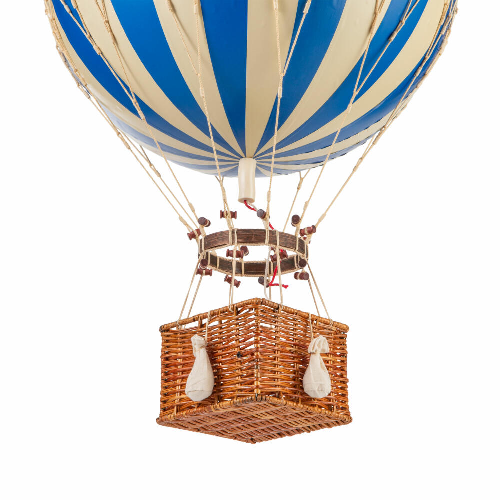 Authentic Models Hängedekoration Jules Verne Blue, Ballon, Kunststoff / Papier, AP168D