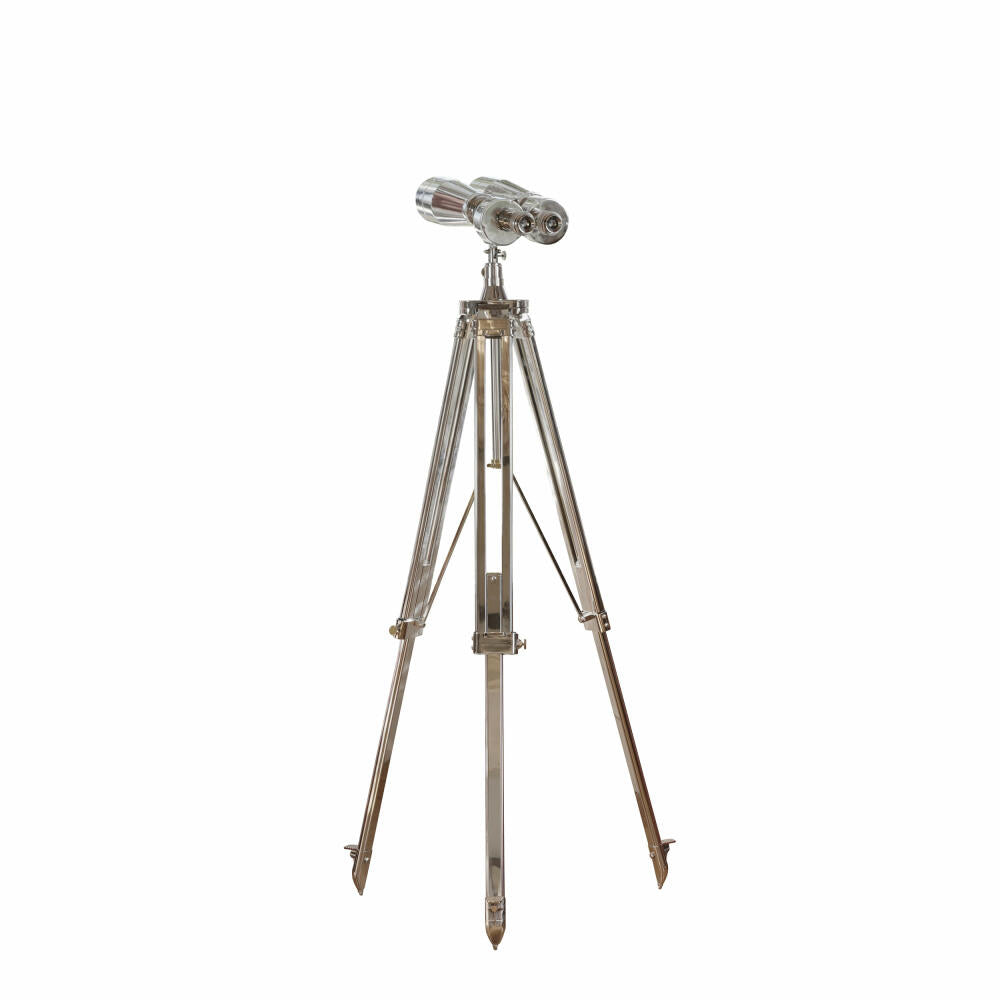 Authentic Models Binocular on Tripod, Fernglas, Fernrohr, mit Stativ, Aluminium / Glas, KA040