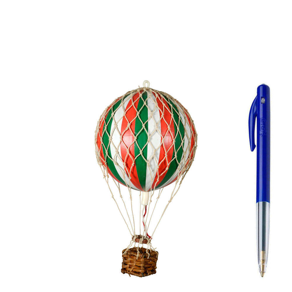 Authentic Models Hängedekoration Floating in the Skies Tricolore, Ballon, Rattan / Papier / Kunststoff, AP160I