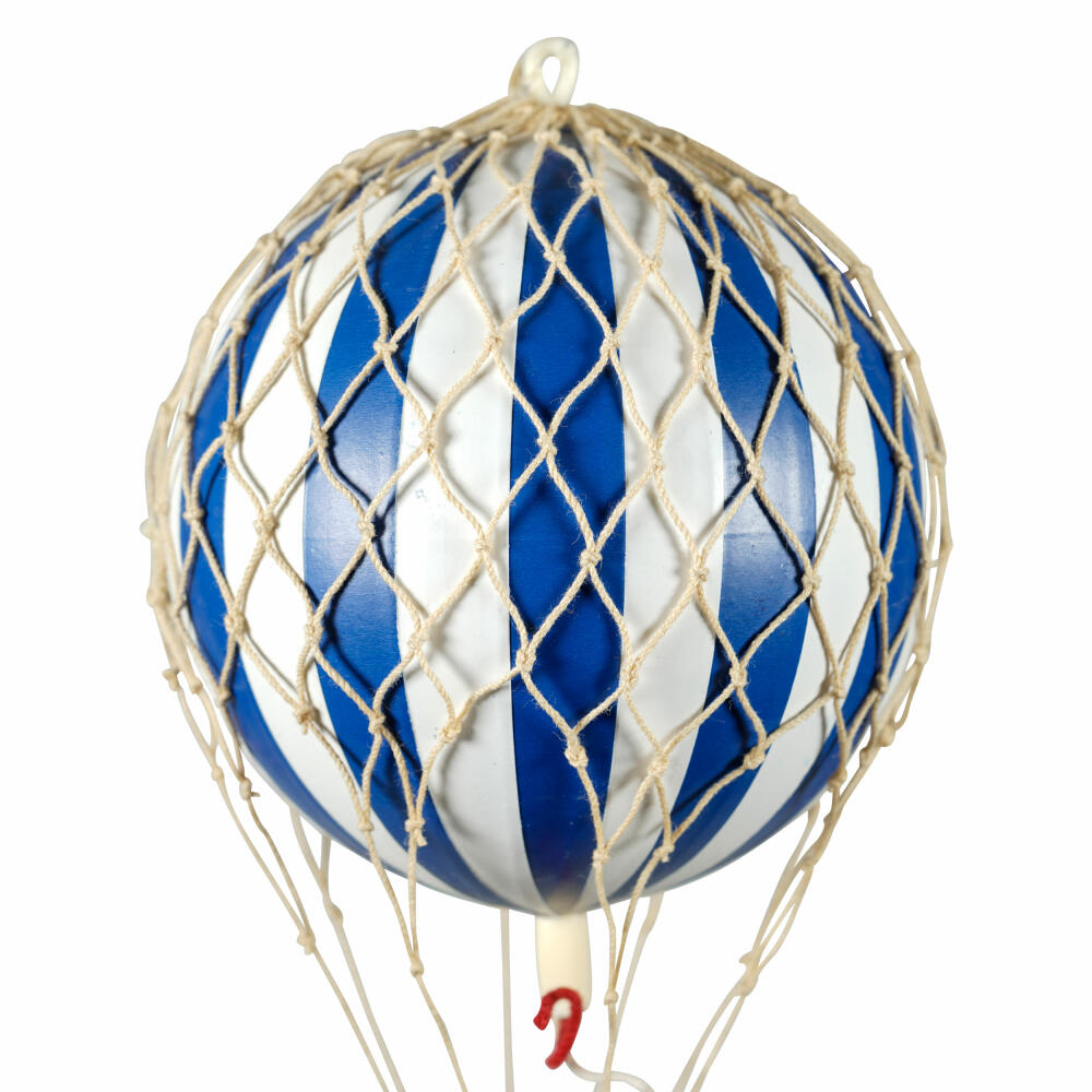 Authentic Models Hängedekoration Floating in the Skies Blue White, Ballon, Rattan / Papier / Kunststoff, AP160BW