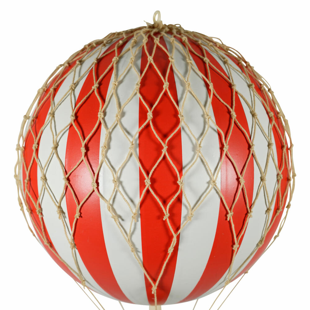 Authentic Models Hanging Decoration Travels Light Red White, Balloon, Plastic / Paper, AP161RW