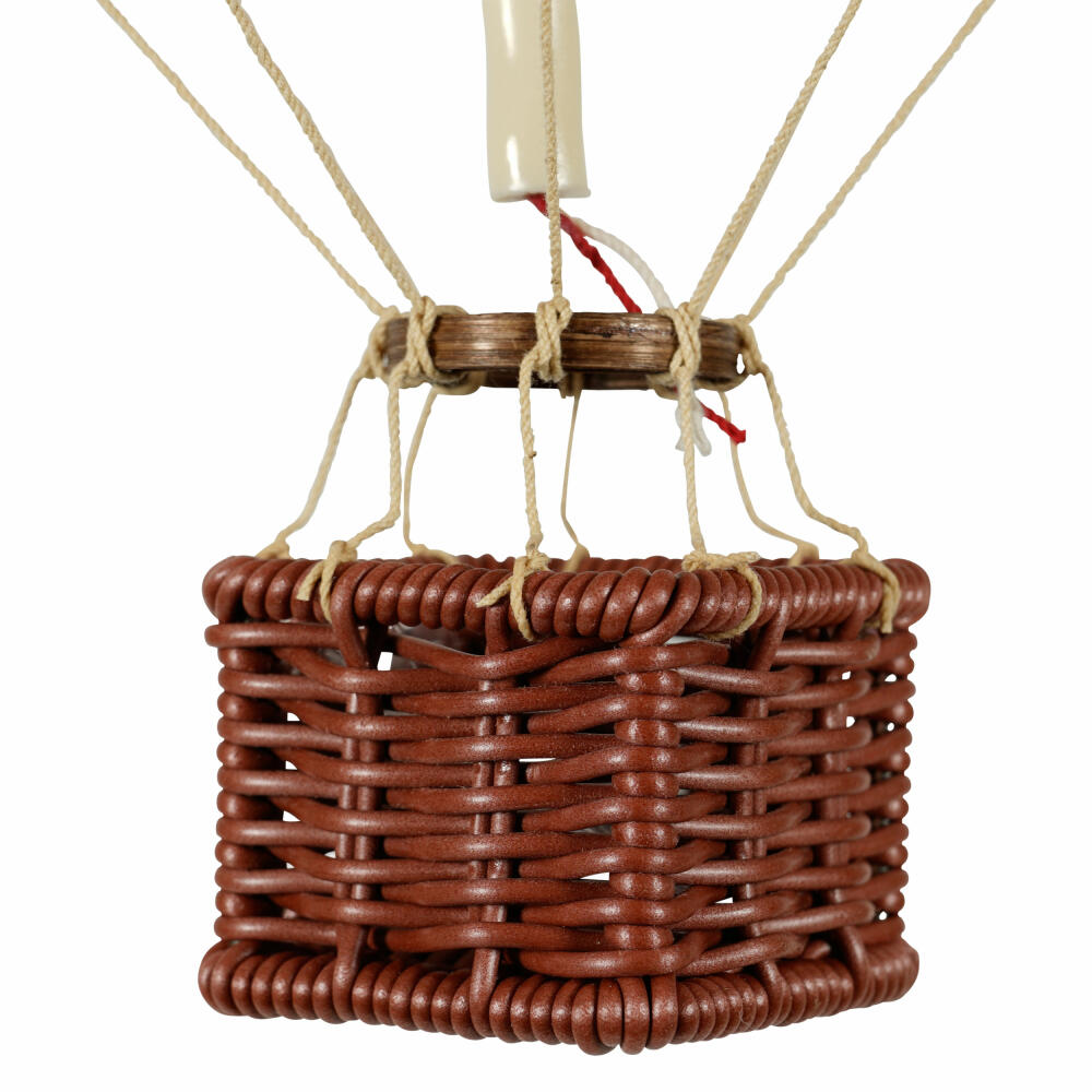 Authentic Models Hanging Decoration Travels Light Red White, Balloon, Plastic / Paper, AP161RW