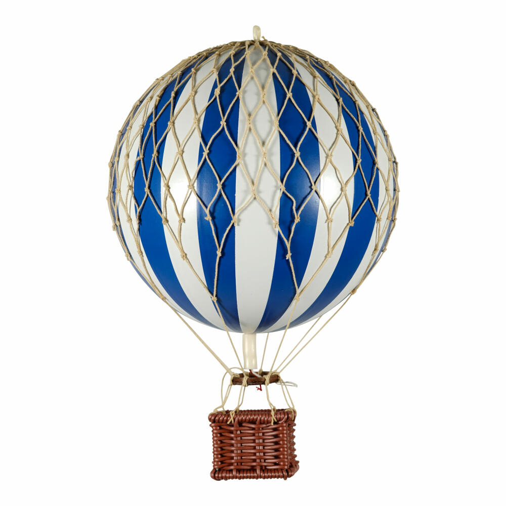 Authentic Models Hanging Decoration Travels Light Blue White, Balloon, Plastic / Paper, AP161BW