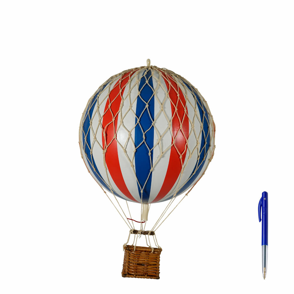 Authentic Models Hanging Decoration Travels Light Red White Blue, Balloon, Plastic / Paper, AP161RWB