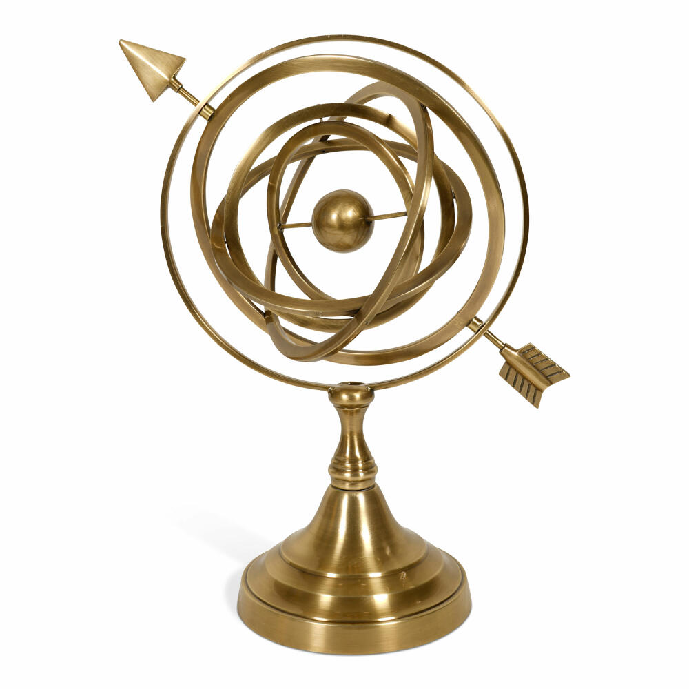 Authentic Models Armillarsphäre Arrow Armillary, Dekoration, Messing, GL082