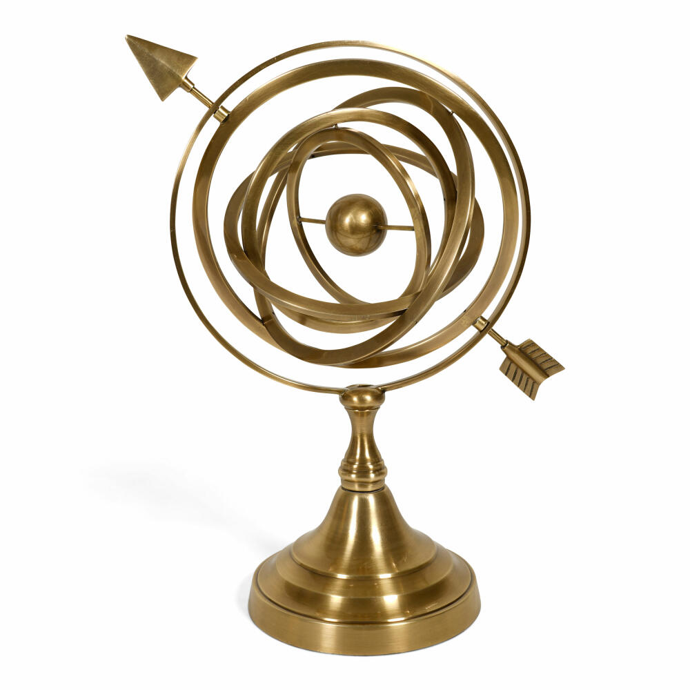 Authentic Models Armillarsphäre Arrow Armillary, Dekoration, Messing, GL082