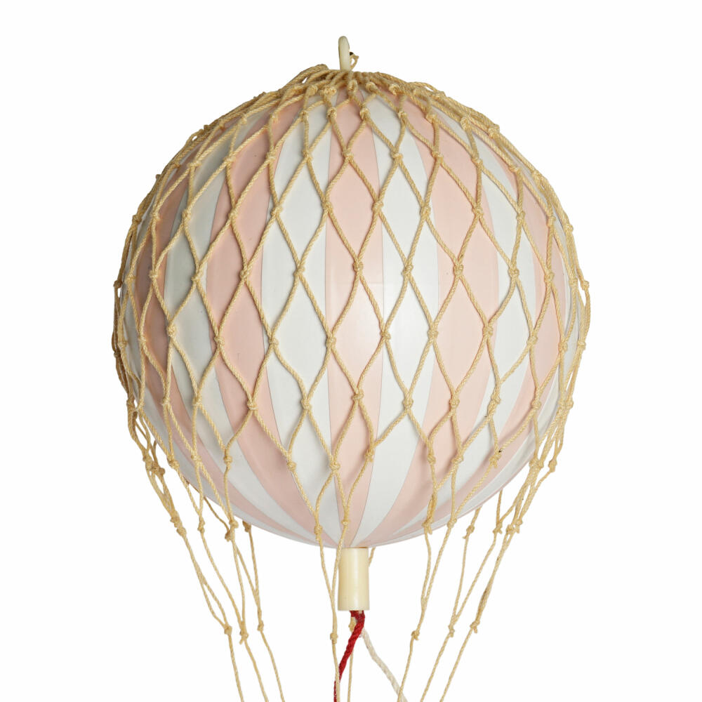 Authentic Models Hängedekoration Floating in the Skies Pink Light, Ballon, Rattan / Papier / Kunststoff, AP160PL