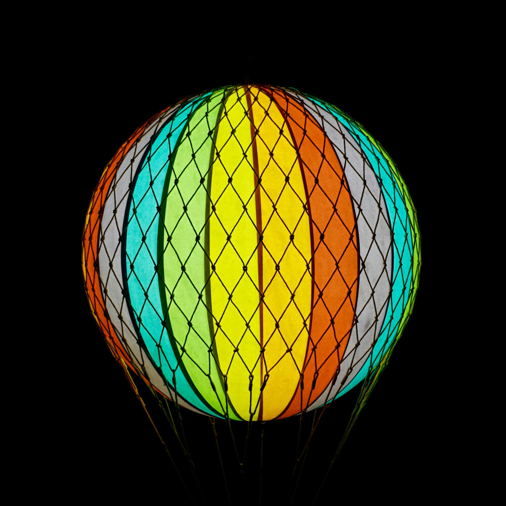 Authentic Models Hanging Decoration Travels Light LED Rainbow, Balloon, Night Light, Plastic / Paper, AP161IE