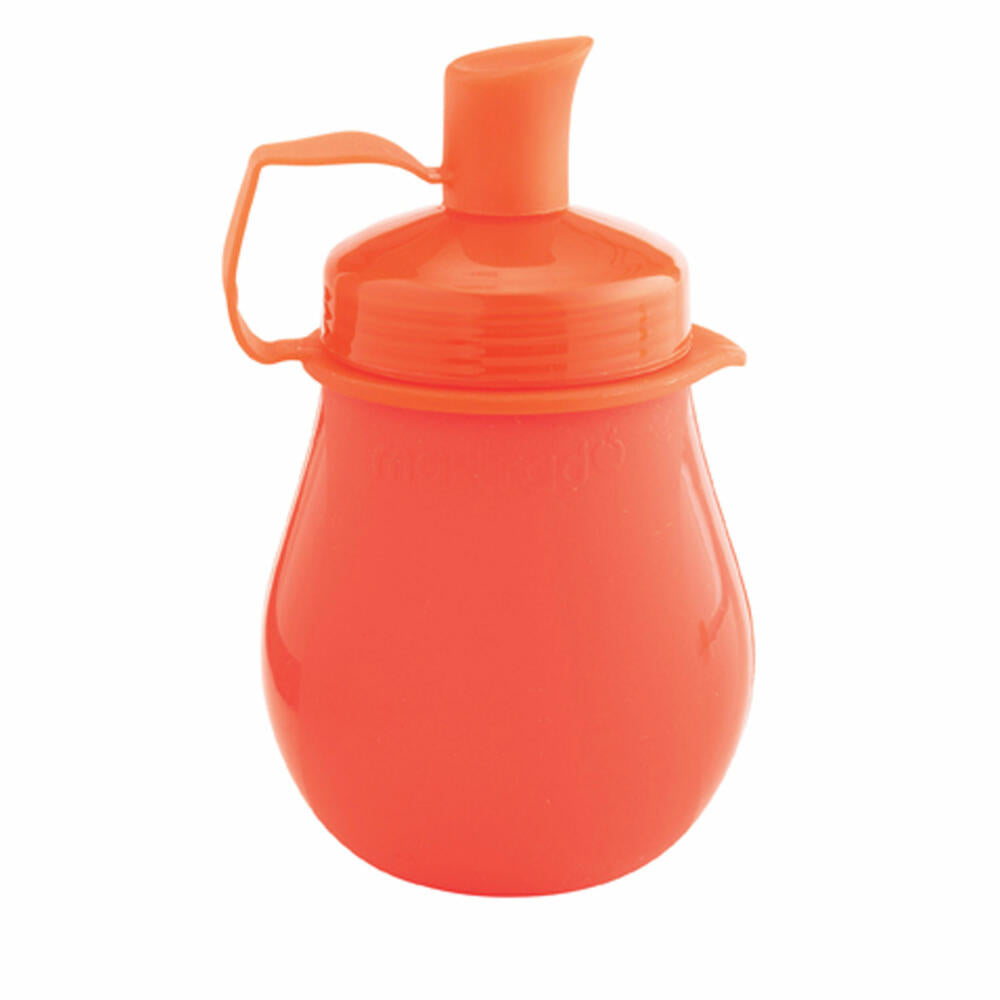 Mastrad Frutti Pot Smoothie-Flasche, Smoothie-Behälter, Speisegefäß, Silikon, Kunststoff, Rot, 130 ml, F38910
