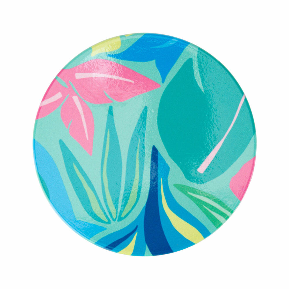 Maxwell &amp; Williams BE FIERCE Ceramic Coaster Daintree, Coaster, Ceramic / Cork, 10 cm, DU0428