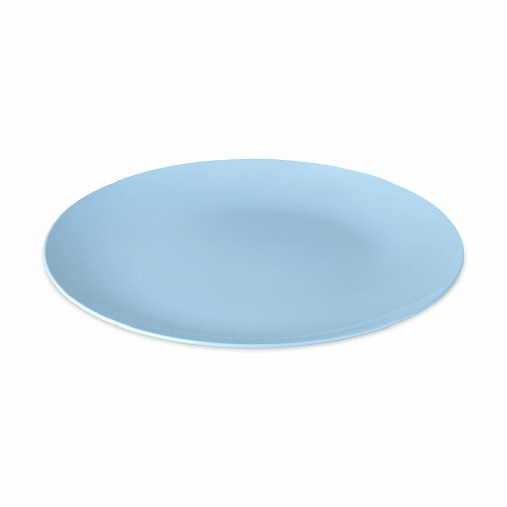 Koziol Teller Nora Plate S, Dessertteller, Kunststoff, Sweet Blue, 21 cm, 8065720