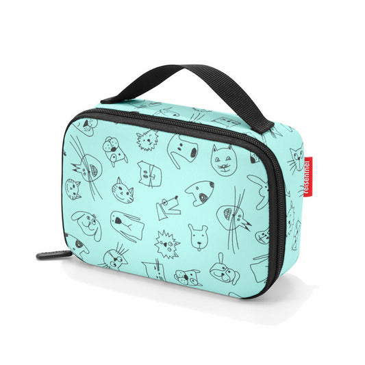 reisenthel thermocase kids, toiletry bag, cosmetic bag, wash bag, cats and dogs mint, OY4062