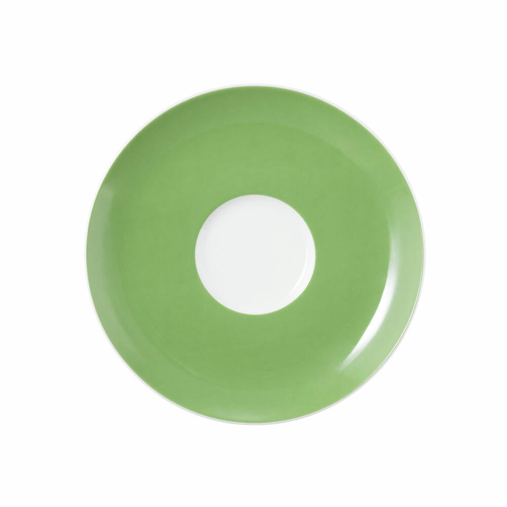Seltmann Weiden Liberty combination saucer, underplate, porcelain, Meadow Grasses Green, Ø 16.1 cm, 001.768775