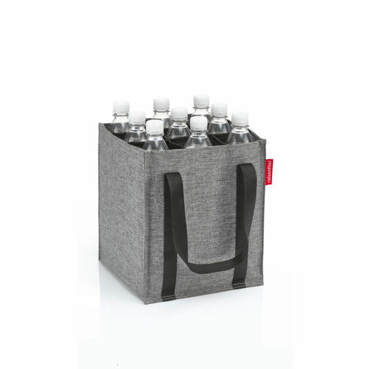 reisenthel bottlebag, for 9 bottles, carrying bag, bottle basket, bottle bag, Twist Silver, ZJ7052