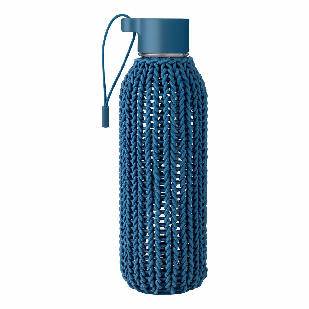 Rig-Tig CATCH-IT Trinkflasche Blue, Wasserflasche, Sportflasche, Tritan-Kunststoff, Blau, 600 ml, Z00270-1