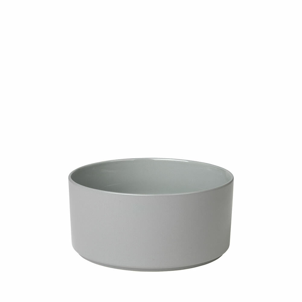 blomus Pilar Schale, Mirage Grey, Keramik, H 9.5 cm, Ø 20 cm, 63719