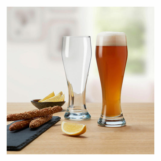 montana: :basic wheat beer glass, set of 6, wheat beer glass, wheat glass, wheat beer, beer glass, 400 ml, 075038