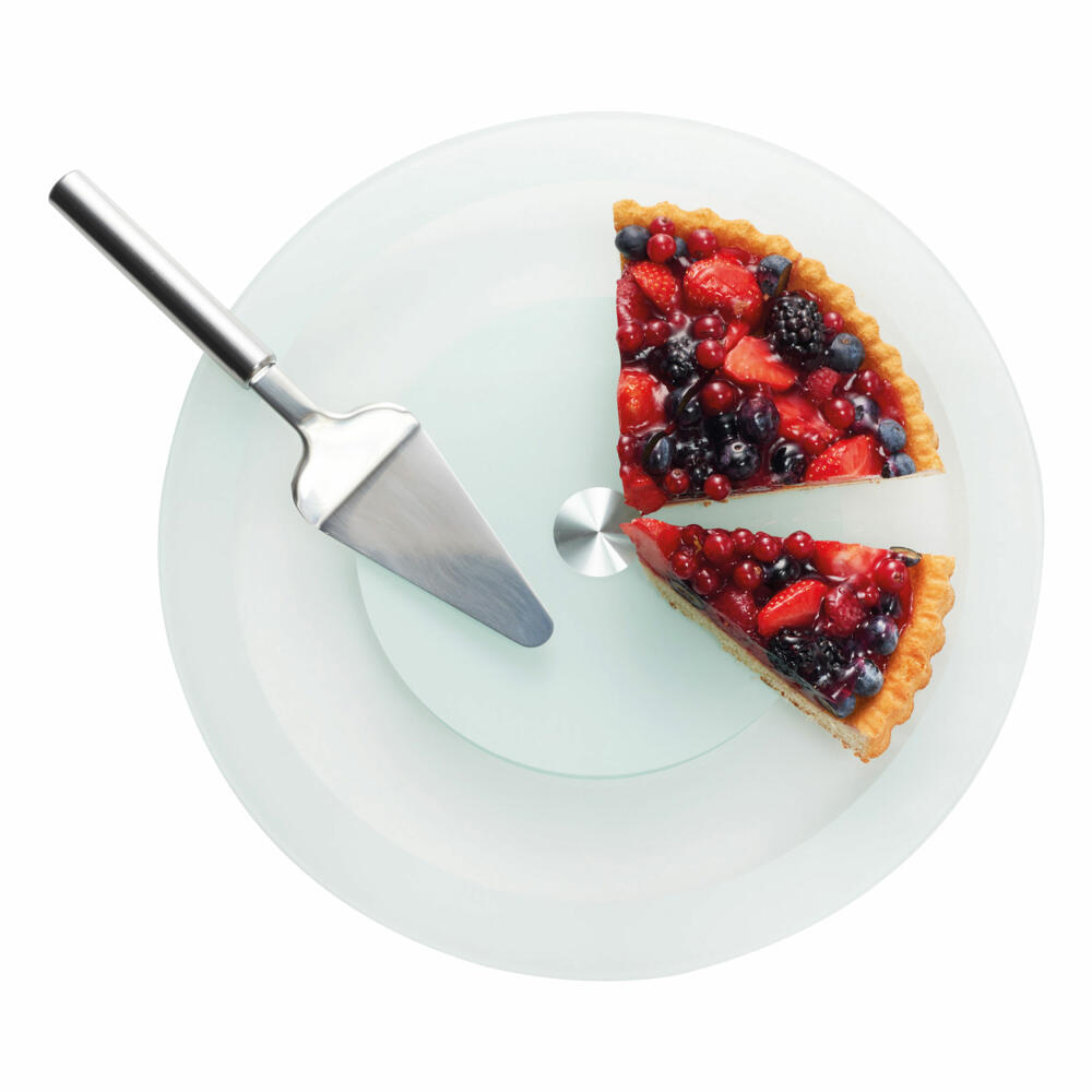 montana: :bistro cake plate with cake lifter, 2-piece, cake plate, cake plate, lifter, glass, Ø 35 cm, 082244