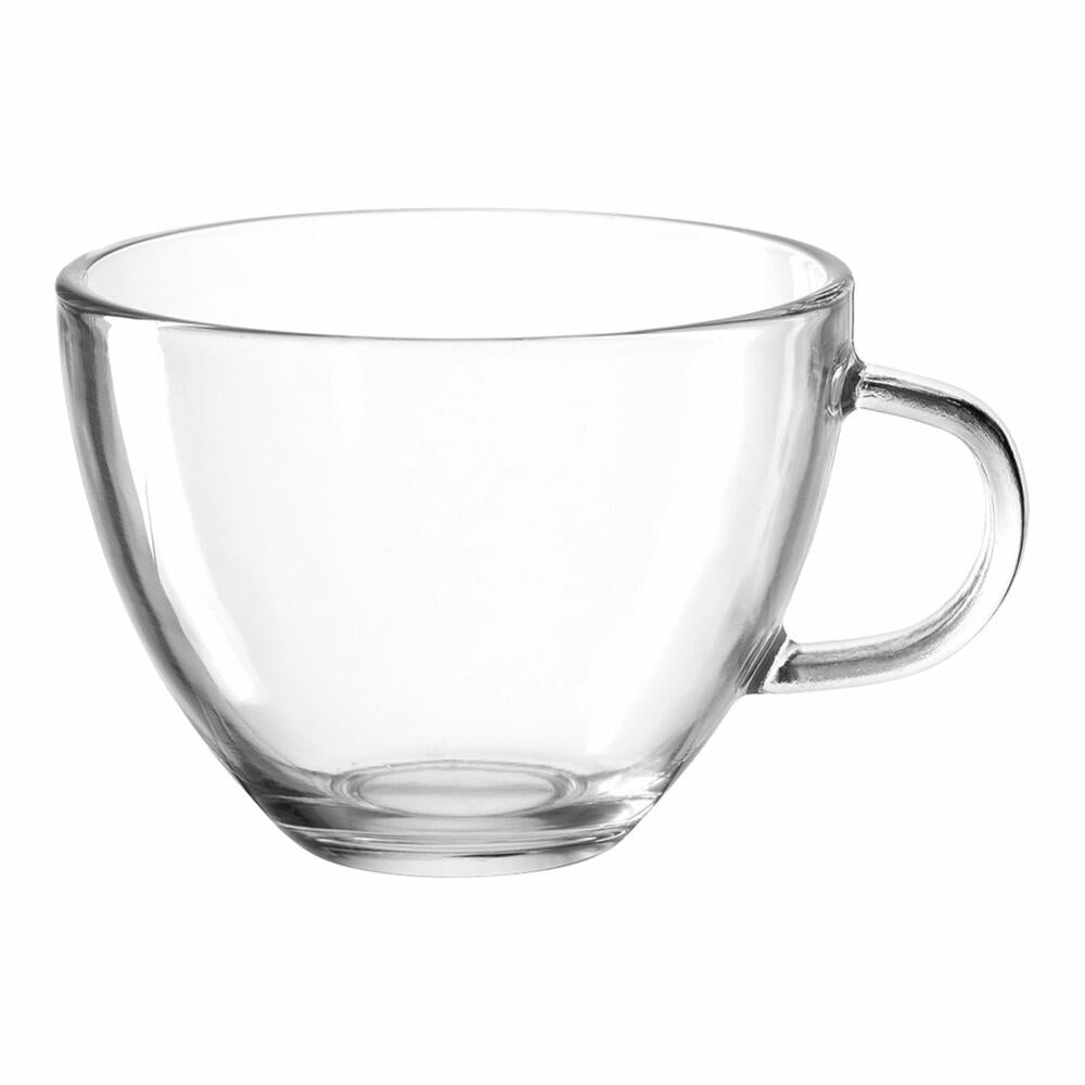 montana: :enjoy cup, set of 6, tea cup, coffee cup, tea glass, glass cup, glass, 350 ml, 060992