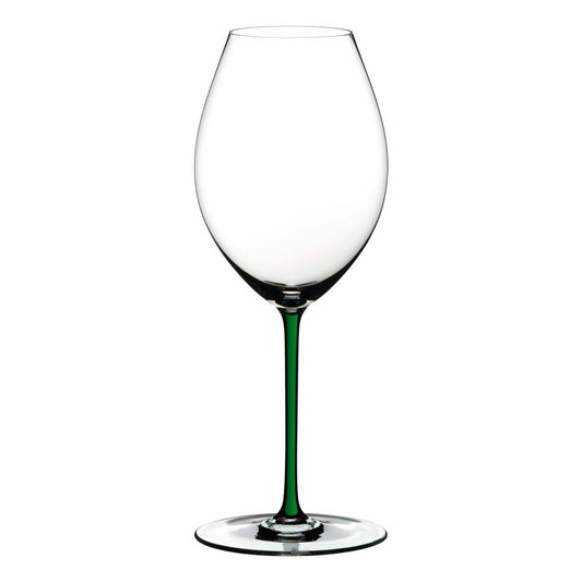 Riedel Fatto A Mano Old World Syrah, Rotweinglas, Weinglas, Hochwertiges Glas, Green, 600 ml, 4900/41G
