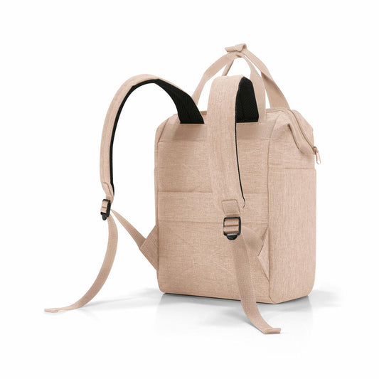 reisenthel allrounder R, Rucksack, Freizeitrucksack, Tasche, Polyestergewebe, Twist Coffee, 12 L, JR6041