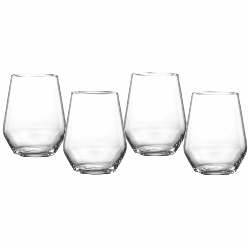 Ritzenhoff & Breker Longdrinkglas Mambo 4er Set, Kristallglas, Klar, 400 ml, 813258