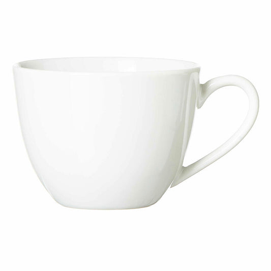 Ritzenhoff & Breker Bianco Cafe au Lait Obere, Obertasse, Ober Tasse, Geschirr, Porzellan, Weiß, 350 ml, 78831