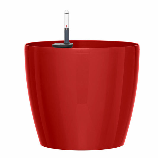 Poétic Casa Brilliant flower pot, flower pot, planter, flower pot, tub, ruby ​​red, Ø 36 cm, PCBR36RU