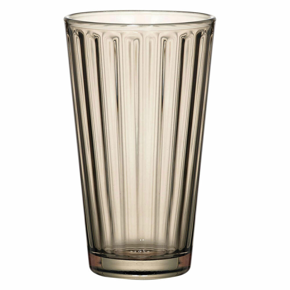 Ritzenhoff & Breker Longdrinkglas Lawe, Becher, Trinkglas, Glas, Smoke, 400 ml, 188813