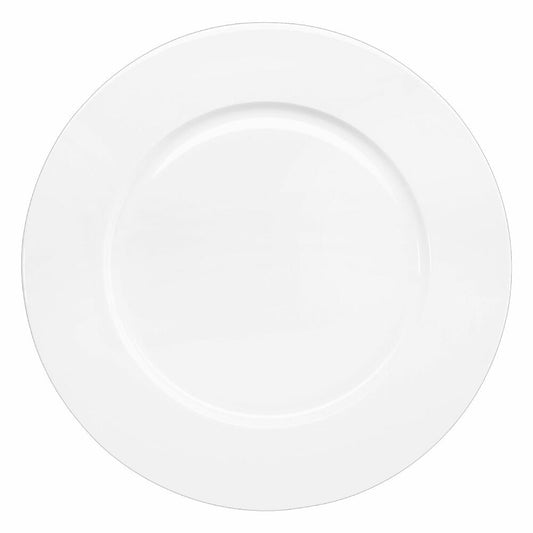 ASA Selection à table Platzteller mit Fahne, Fine Bone China, Warmes Weiß, Ø 32 cm, 1956013