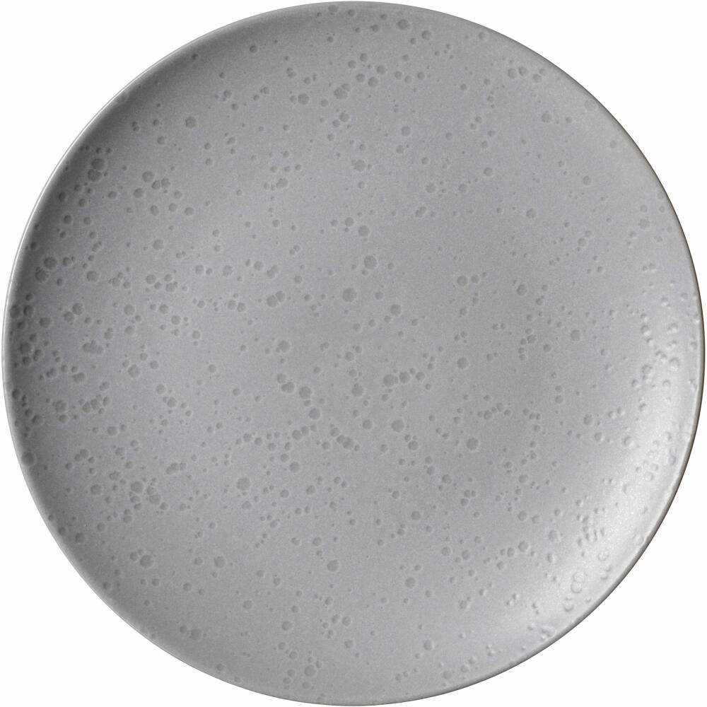 Ritzenhoff &amp; Breker Plate Kitwe, Dinner Plate, Stoneware, Grey, Ø 28 cm, 271829