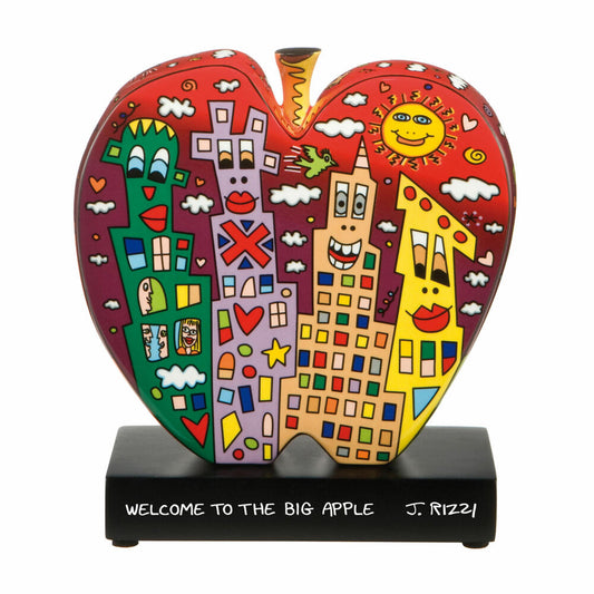 Goebel Welcome to the Big Apple - Figur Pop Art James Rizzi Bunt Porzellan 26102311